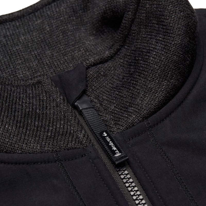 Chaqueta Quiksilver: Keller Outdoor Fz (Black Heather)