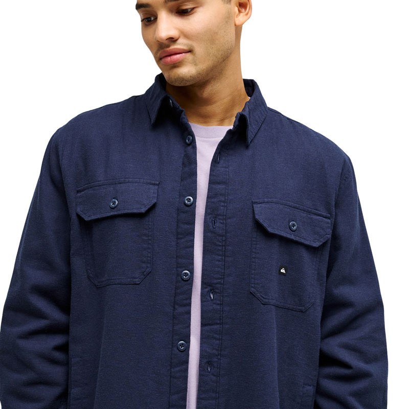 Chaqueta Quiksilver: Venture Sherpa Solid (Dark Navy)
