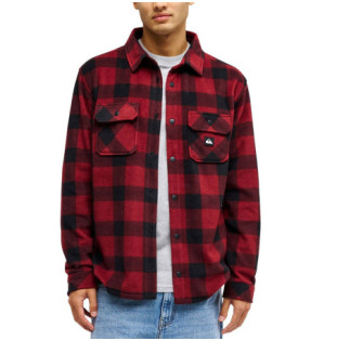 Camisa Quiksilver: Venture Fleece Shirt (Vent Polar Oxblood)