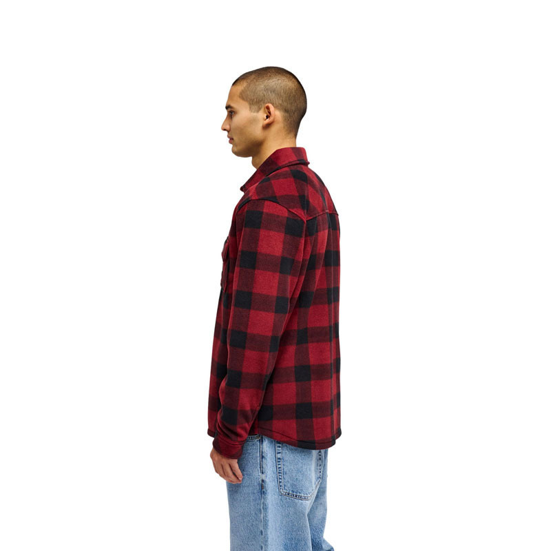 Camisa Quiksilver: Venture Fleece Shirt (Vent Polar Oxblood)