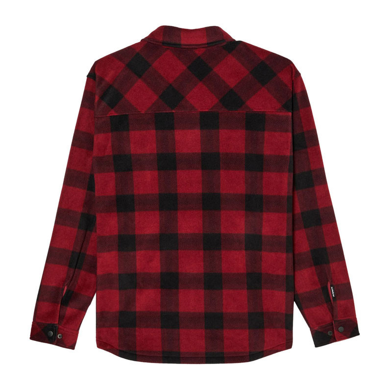 Camisa Quiksilver: Venture Fleece Shirt (Vent Polar Oxblood)
