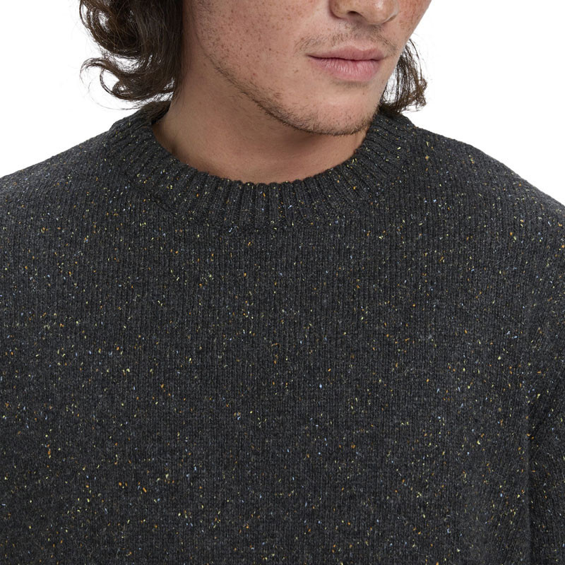 Jersey Quiksilver: Slow Song Neppy Sweater (Tarmac)