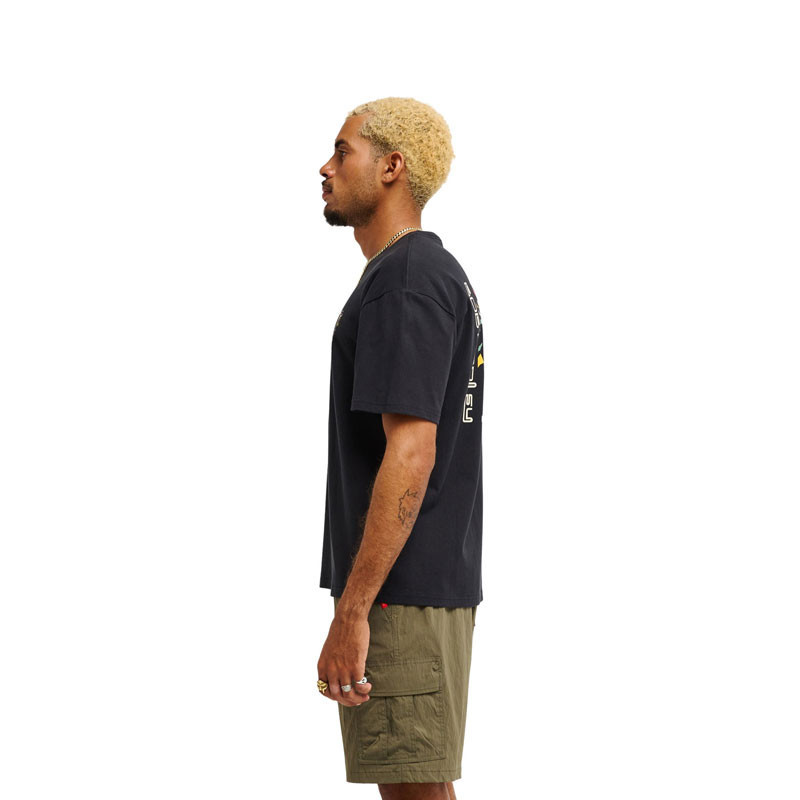 Camiseta Quiksilver: Bob Marley Warhead SS (Black)