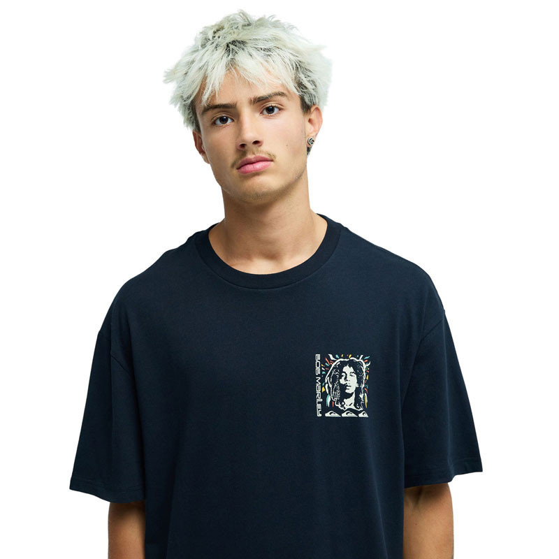 Camiseta Quiksilver: Bob Marley Warhead SS (Black)