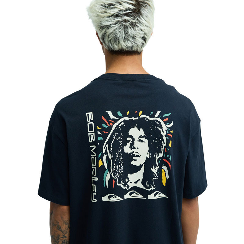 Camiseta Quiksilver: Bob Marley Warhead SS (Black)