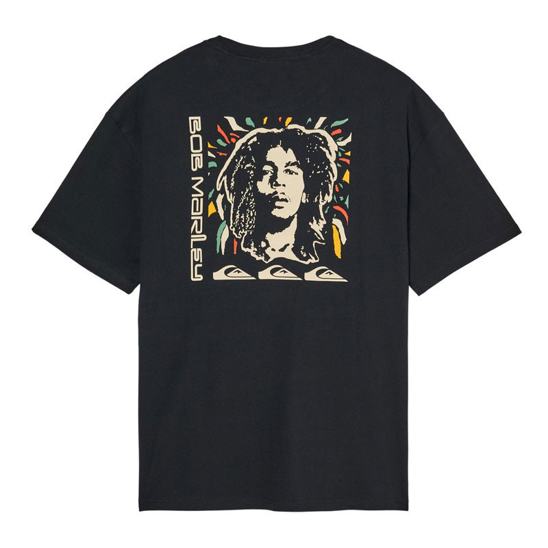 Camiseta Quiksilver: Bob Marley Warhead SS (Black)