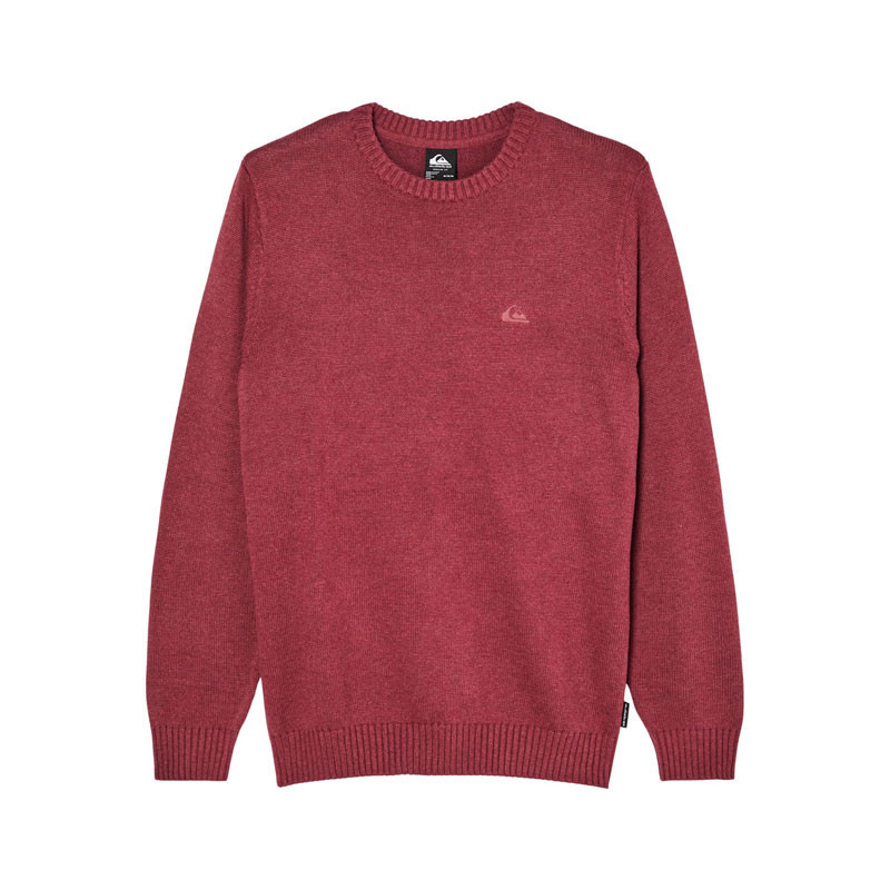 Jersey Quiksilver: Salt Water Sweater (Oxblood Red)