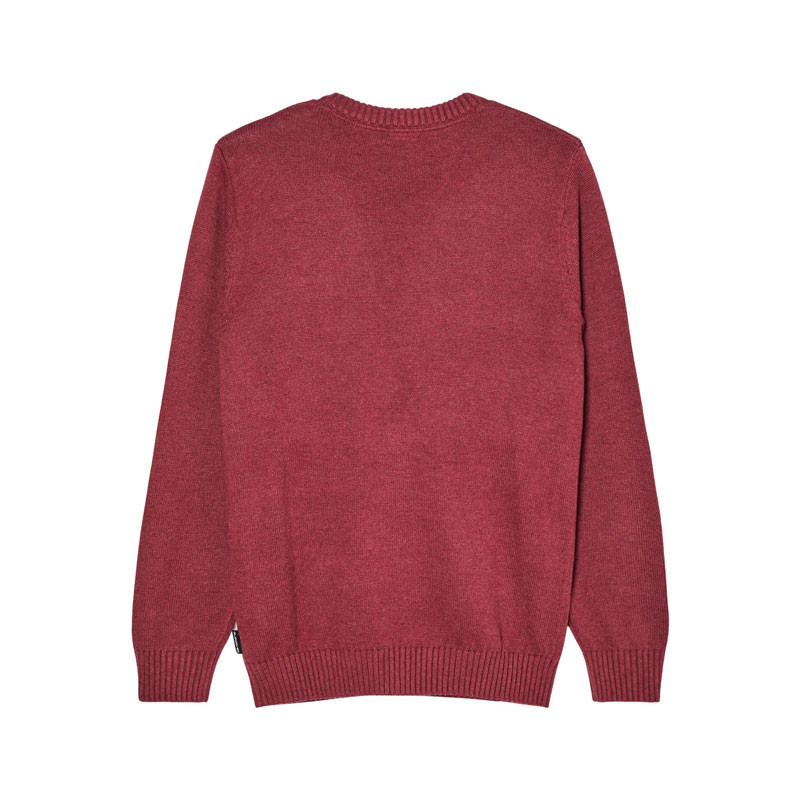 Jersey Quiksilver: Salt Water Sweater (Oxblood Red)
