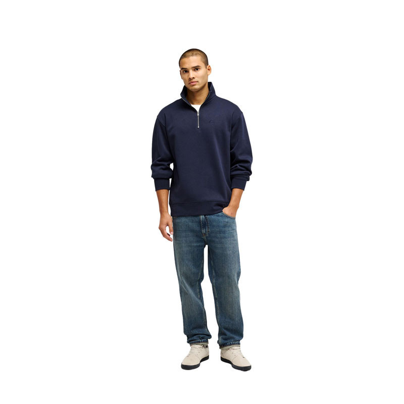 Jersey Quiksilver: Salt Water 1/4 Zip (Dark Navy)