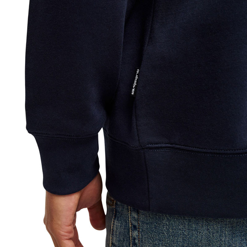 Jersey Quiksilver: Salt Water 1/4 Zip (Dark Navy)