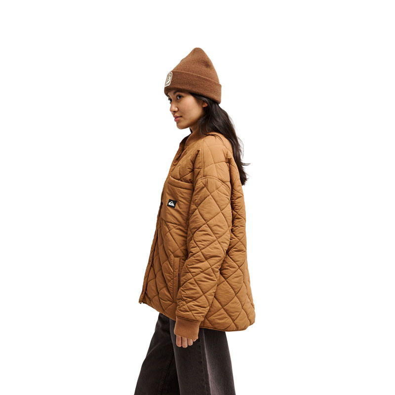 Chaqueta Quiksilver: Shining Quilted Jacket (Rawhide)
