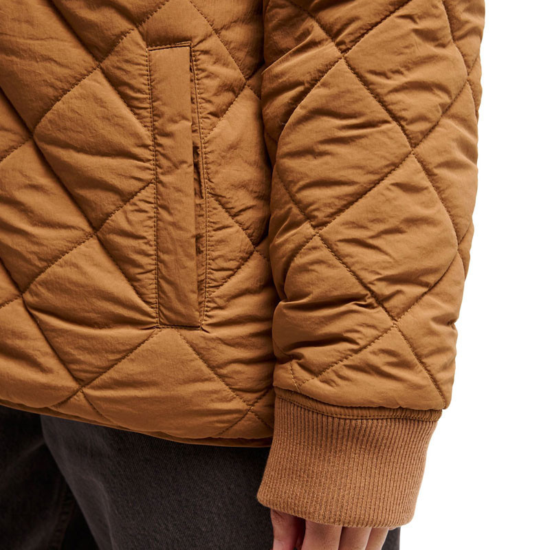 Chaqueta Quiksilver: Shining Quilted Jacket (Rawhide)