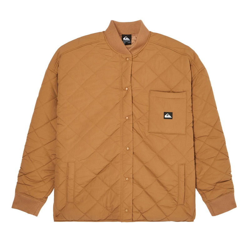 Chaqueta Quiksilver: Shining Quilted Jacket (Rawhide)