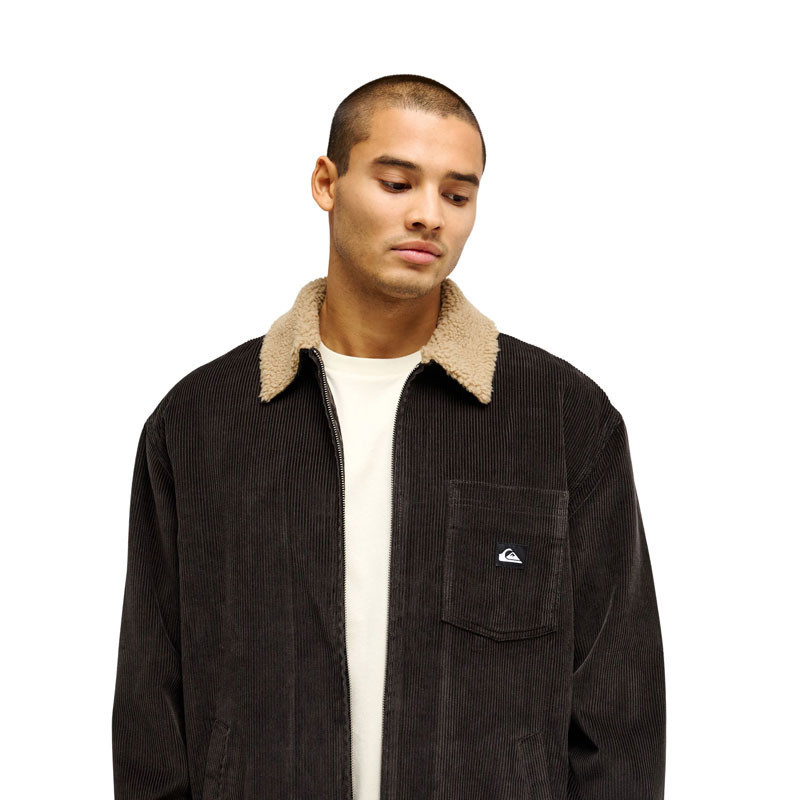 Chaqueta Quiksilver: Sherpa Harrington Jacket (Tarmac)