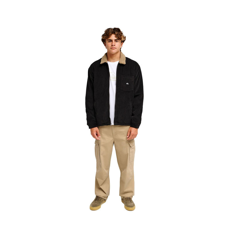 Chaqueta Quiksilver: Sherpa Harrington Jacket (Tarmac)