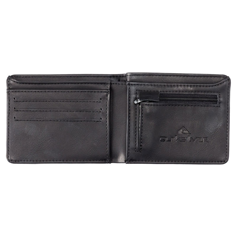 Cartera Quiksilver: Slim Rays (Black)