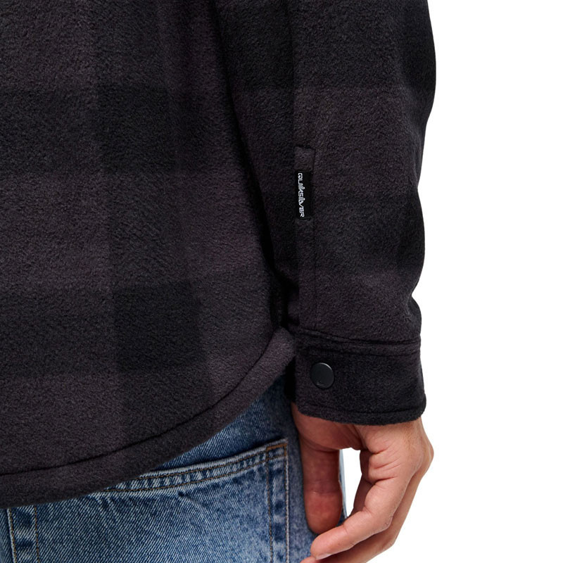 Camisa Quiksilver: Venture Fleece Shirt (Venture Polar Black)