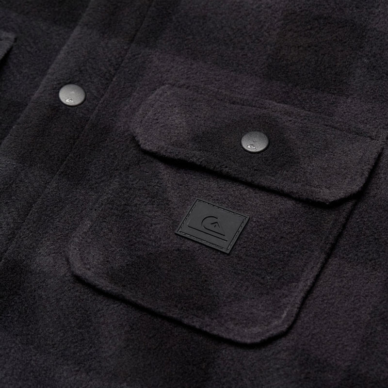Camisa Quiksilver: Venture Fleece Shirt (Venture Polar Black)