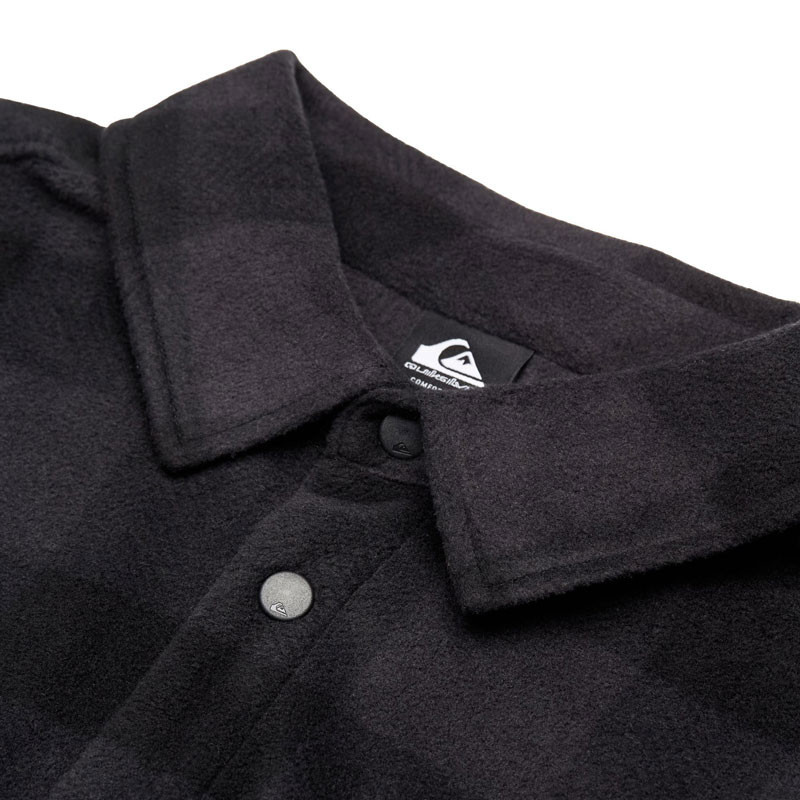 Camisa Quiksilver: Venture Fleece Shirt (Venture Polar Black)