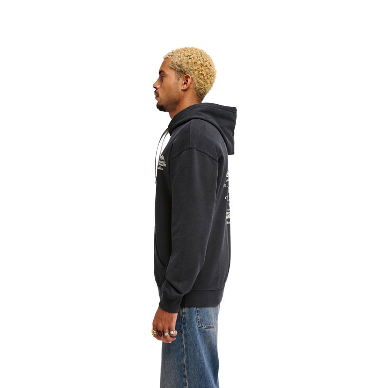 Sudadera Quiksilver: Bob Marley Concert Hoodie (Black Pigment)