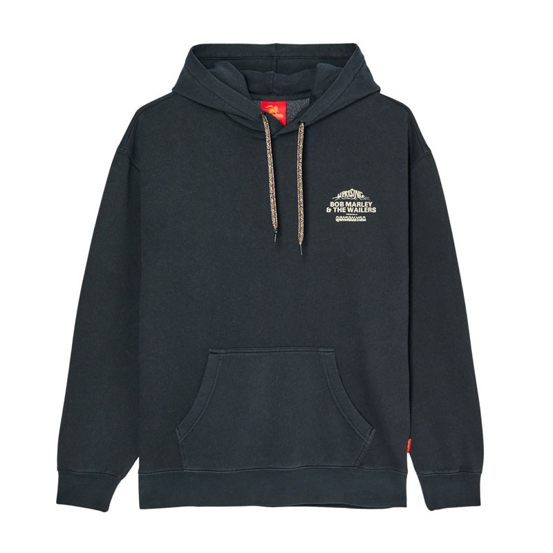 Sudadera Quiksilver: Bob Marley Concert Hoodie (Black Pigment)
