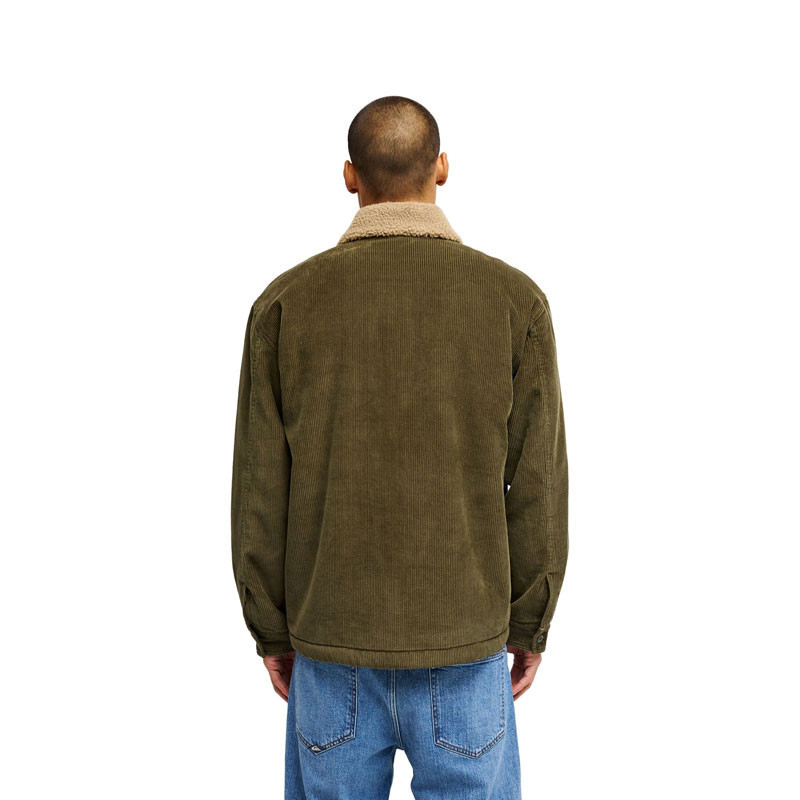 Chaqueta Quiksilver: Sherpa Harrington Jacket (Grape Leaf)