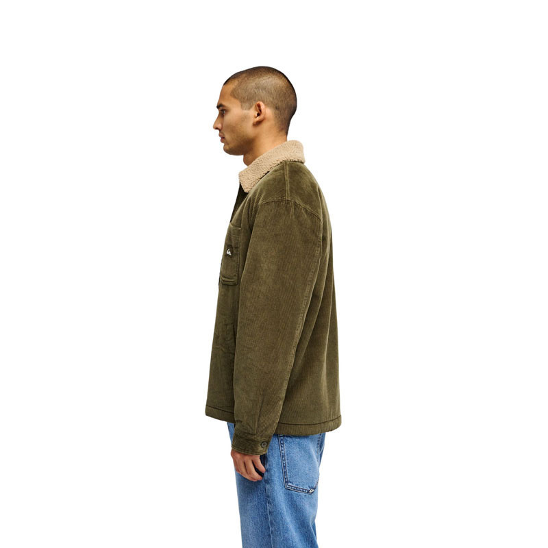 Chaqueta Quiksilver: Sherpa Harrington Jacket (Grape Leaf)