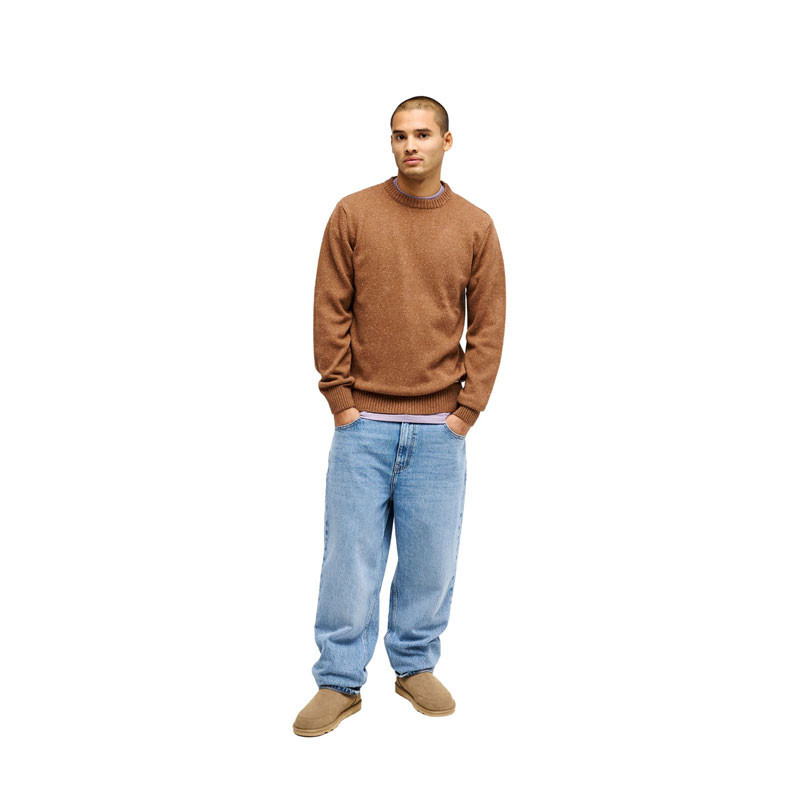 Jersey Quiksilver: Slow Song Neppy Sweater (Rawhide)