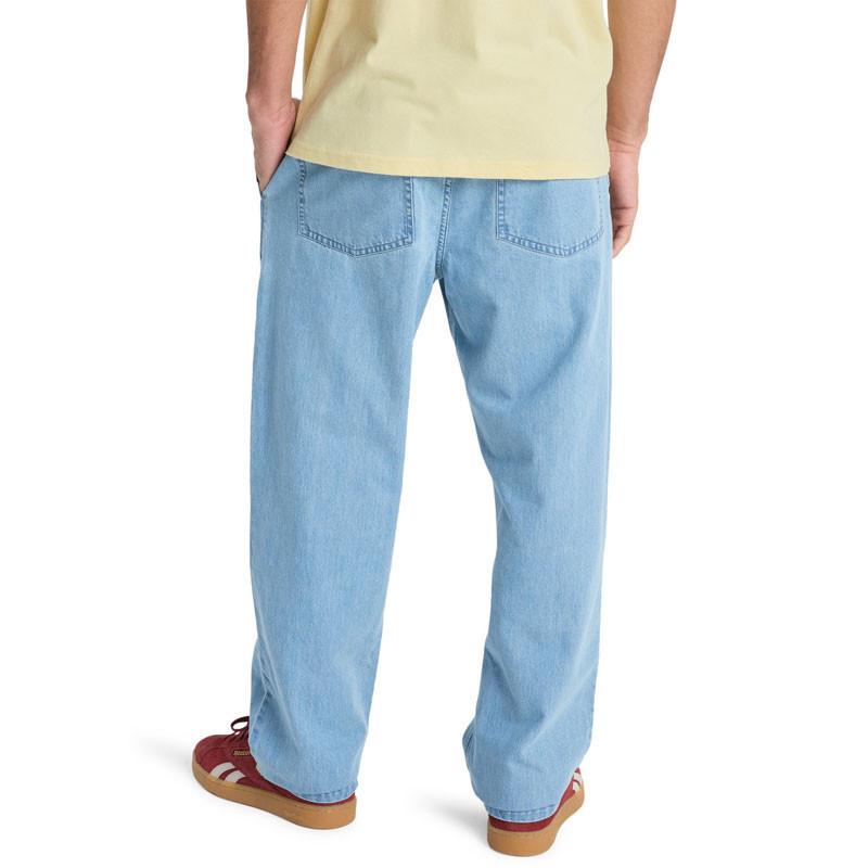 Pantalón Quiksilver: Taxer Regular Denim Pant (2001 Stone Wash)