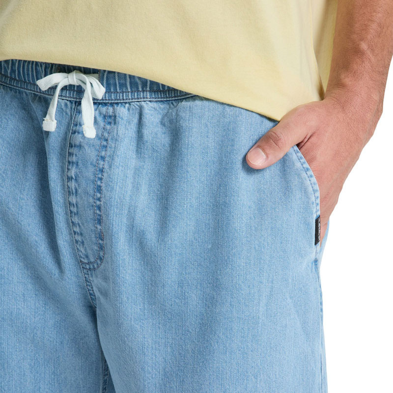 Pantalón Quiksilver: Taxer Regular Denim Pant (2001 Stone Wash)