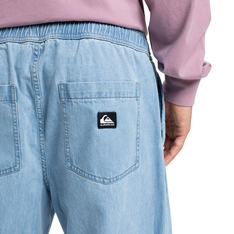 Pantalón Quiksilver: Taxer Regular Denim Pant (2001 Stone Wash)