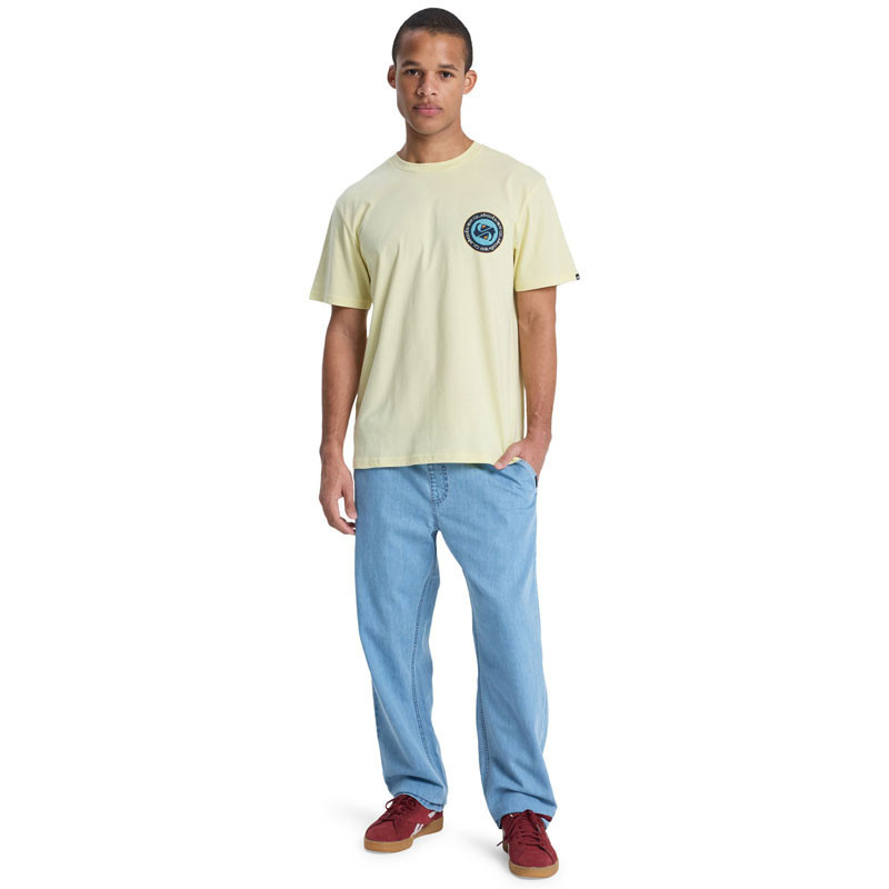 Pantalón Quiksilver: Taxer Regular Denim Pant (2001 Stone Wash)