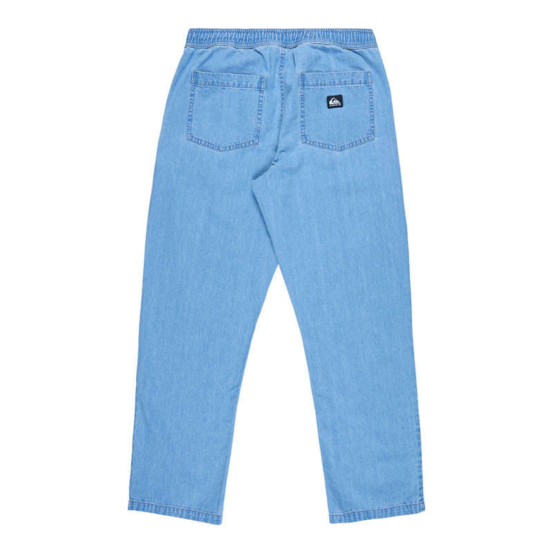 Pantalón Quiksilver: Taxer Regular Denim Pant (2001 Stone Wash)