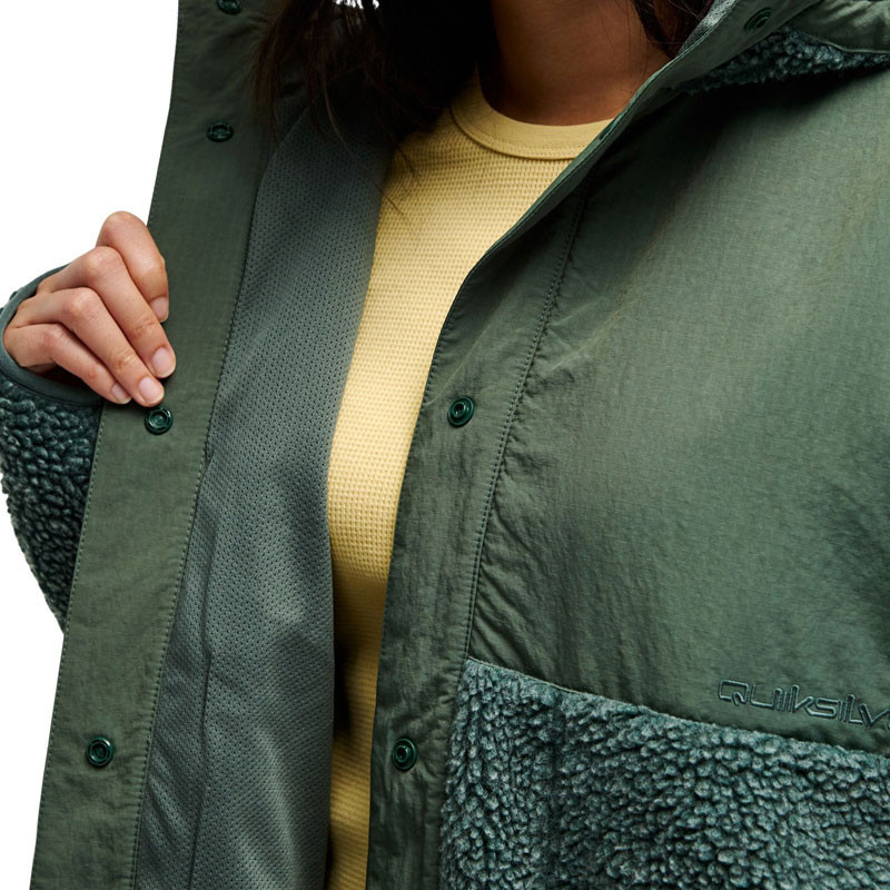 Chaqueta Quiksilver: Honolua Blocked Jkt (Forest)