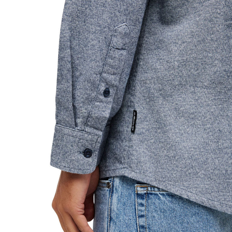 Camisa Quiksilver: Motherfly Heather (Dark Navy Heather)