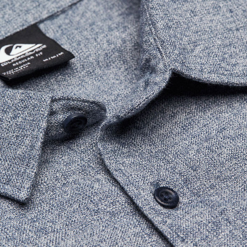 Camisa Quiksilver: Motherfly Heather (Dark Navy Heather)