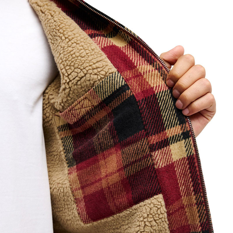 Chaqueta Quiksilver: Sherpa Harrington Jckt (Surf Sherpa Oxbld)