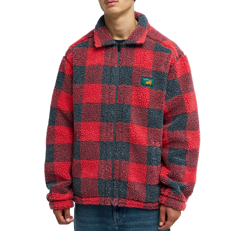 Chaqueta Quiksilver: Bob Marley Buffalo Sherpa (Salsa)