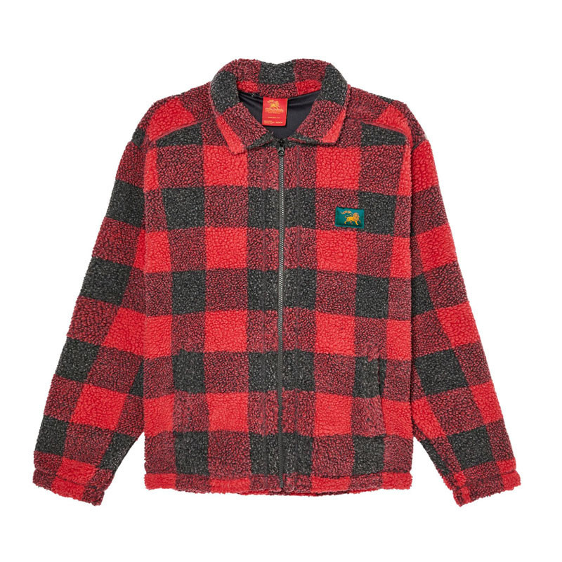 Chaqueta Quiksilver: Bob Marley Buffalo Sherpa (Salsa)