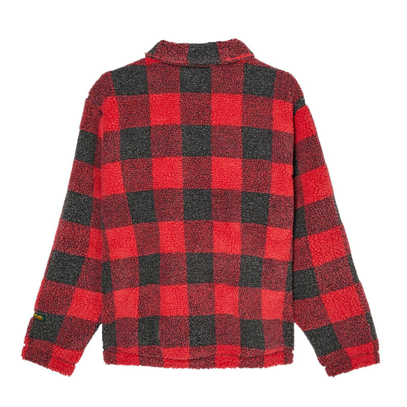 Chaqueta Quiksilver: Bob Marley Buffalo Sherpa (Salsa)