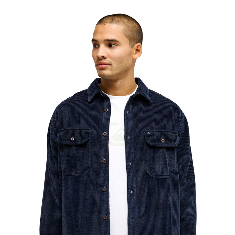 Camisa Quiksilver: Venture Cord (Dark Navy)