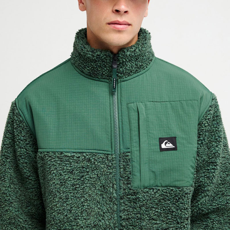Chaqueta Quiksilver: Shallow Water Fz (Forest Heather)
