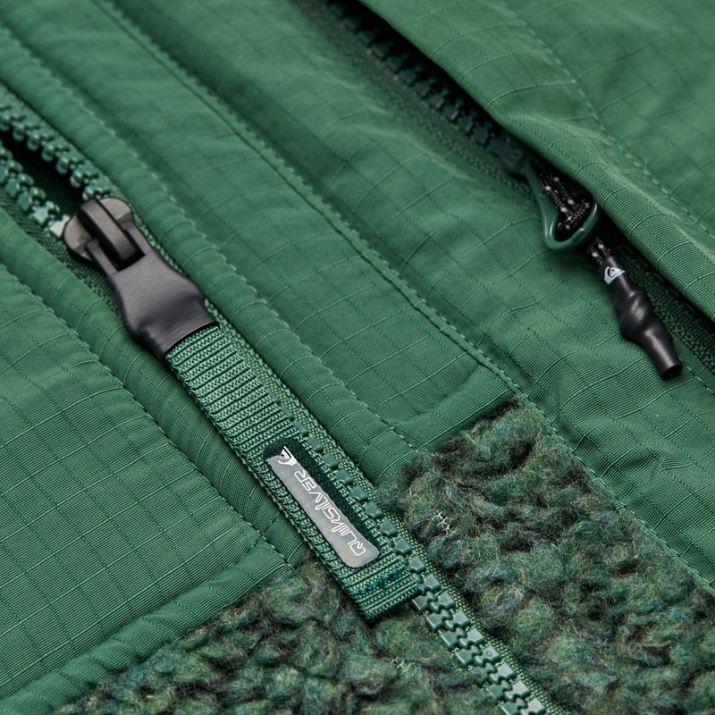 Chaqueta Quiksilver: Shallow Water Fz (Forest Heather)