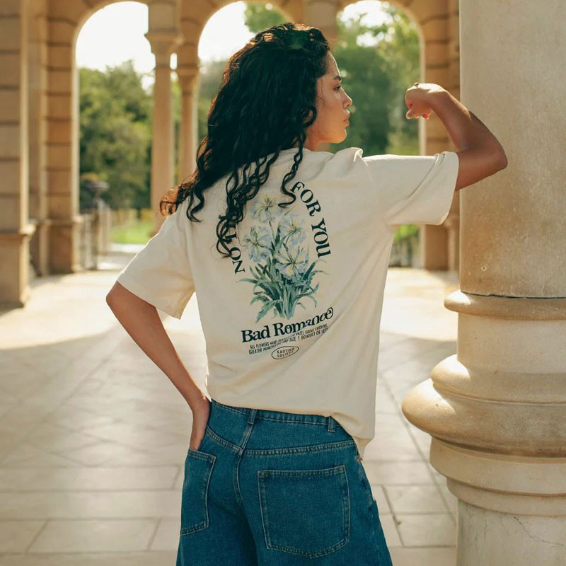 Camiseta Kaotiko: SS Regular No Time For You (Tobacco)