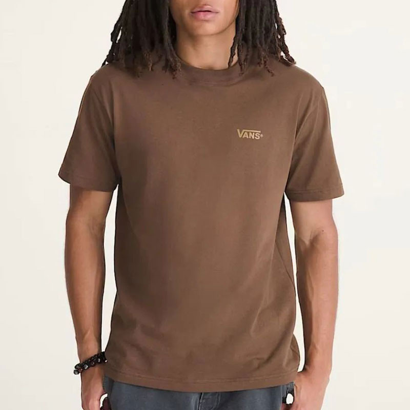 Camiseta Vans: New Left Chest SS Tee (Vintage Cocoa)
