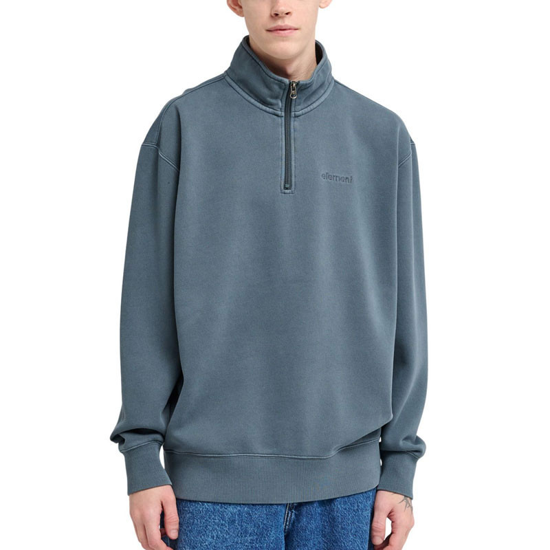 Sudadera Element: Lowcase Pigment Quarter Zip (Dark Slate)