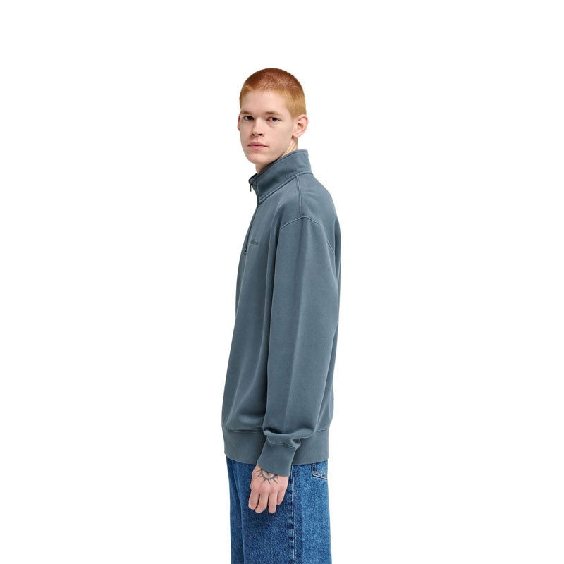 Sudadera Element: Lowcase Pigment Quarter Zip (Dark Slate)