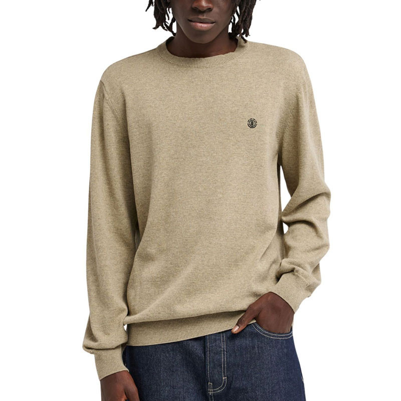 Jersey Element: Icon Embroidery Sw (Humus Heather)