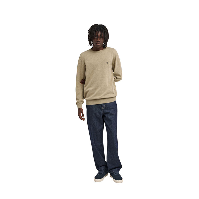 Jersey Element: Icon Embroidery Sw (Humus Heather)