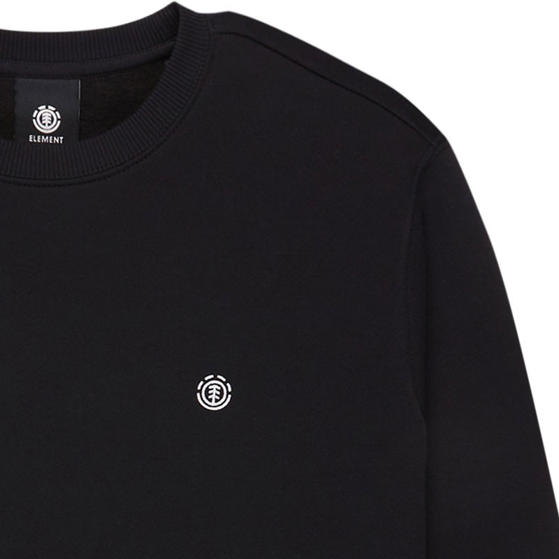 Sudadera Element: Icon Embroidery Cr (Flint Black)